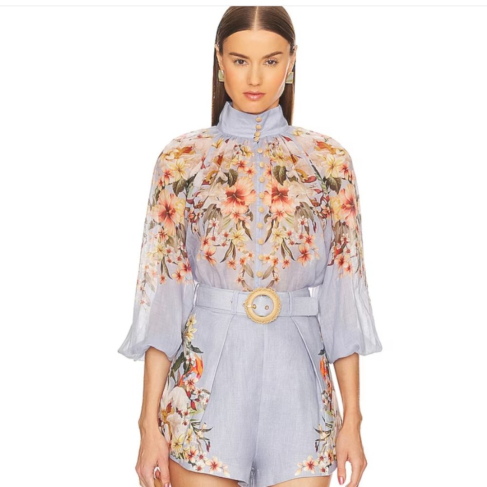Lexi Billow Blouse (Zimmerman Size 1) - BRAND NEW WITH TAGS!